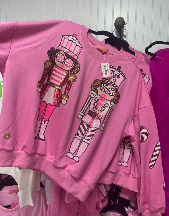 SS Sequin Nutcracker Sweatshirt