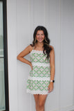 Vacay Things Dress Green