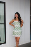 Vacay Things Dress Green
