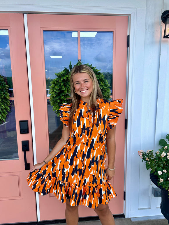 black tailgate dress Abby Tailgate Dress Plus