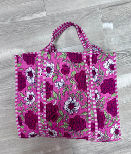 Carnation Lily Tote Bag