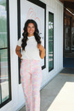 Floral Patchwork Pants