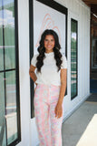 Floral Patchwork Pants