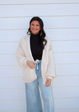 Cream Cozy Cardigan