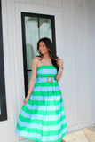 We Go Way Back Dress Green