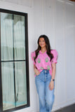Willing And Able Top Pink