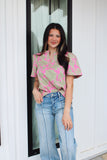 Purple Gardens Top