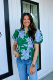 Emerald Garden Top