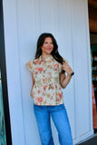 Southern Garden Party Top