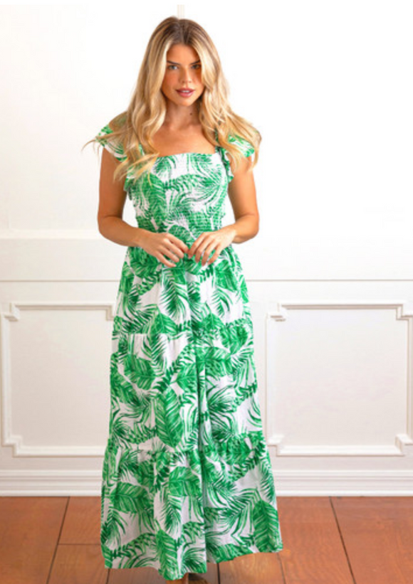 Botanical Maxi Dress