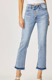 Crossover Cropped Jeans