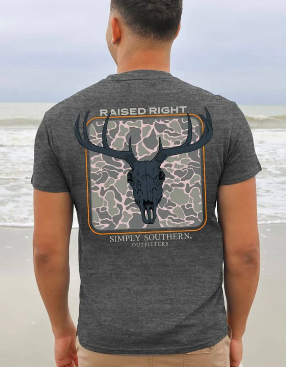 Men's Deer Skull T-Shirt – The Boutique at Peach Park