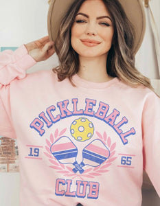 Pickleball Club Graphic Sweatshirt