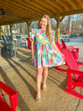 Fun Multi Color Dress