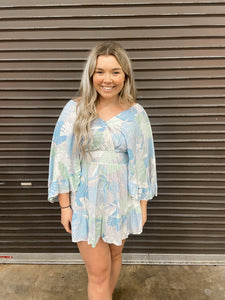 Tropical Cover Up Dress